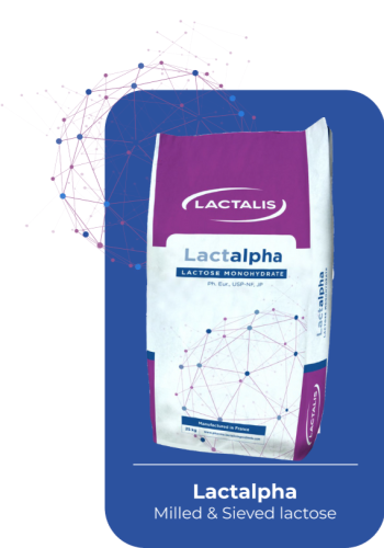 Produit Lactalpha Milleds & Sieved lactose